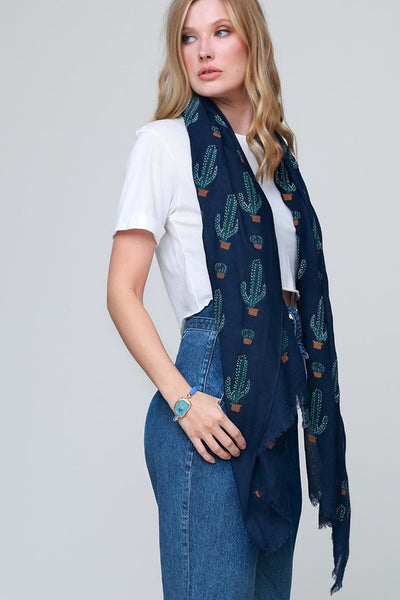 Don’t touch this 🌵 Cactus Scarf