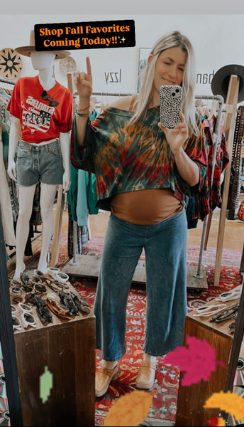 Tie Dye Crop Top