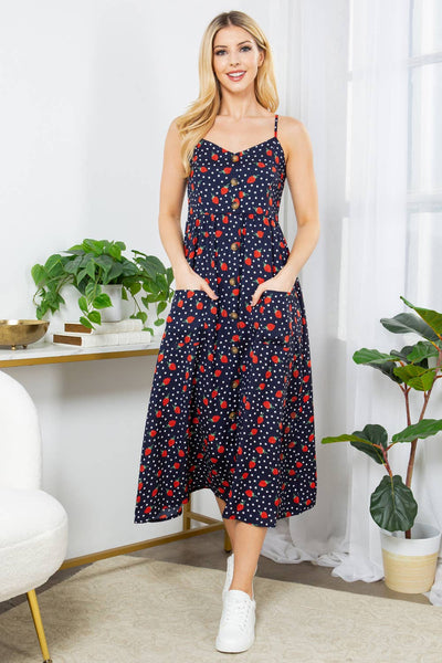 Sweet Strawberry Dress