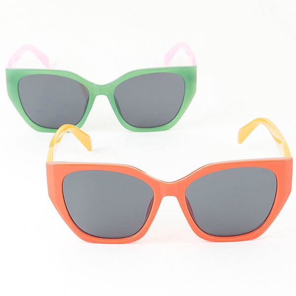 Modern Geometric Cateye Sunglasses