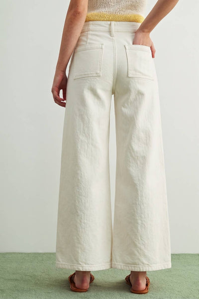 WASHED COLOR STRETCH PANTS