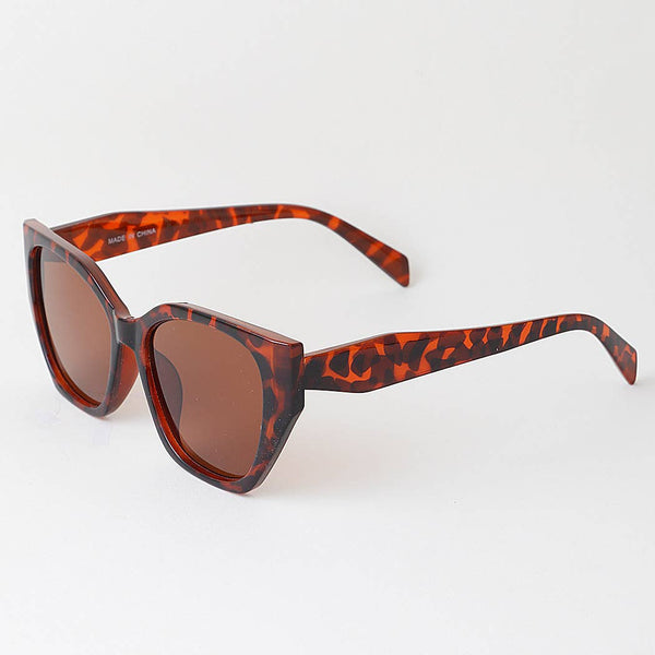Modern Geometric Cateye Sunglasses