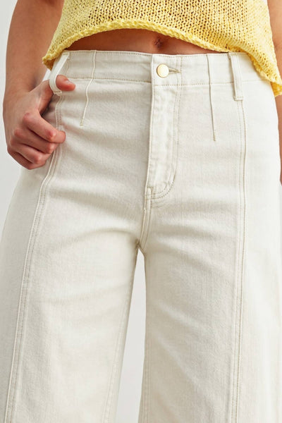 WASHED COLOR STRETCH PANTS