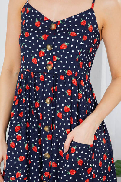Sweet Strawberry Dress