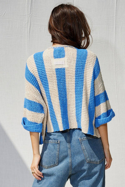 IM8711 - Vertical Striped Sweater