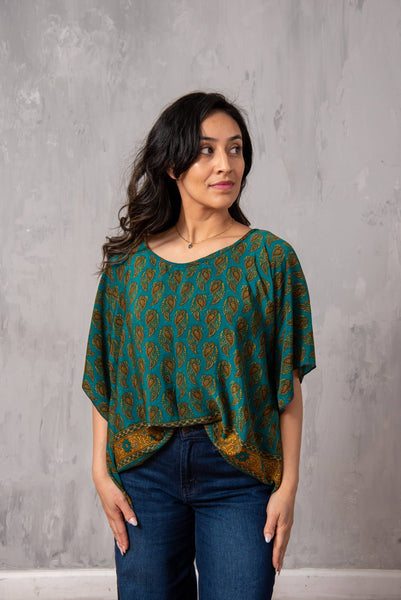 Sari Crop Top