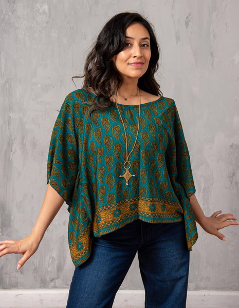 Sari Crop Top