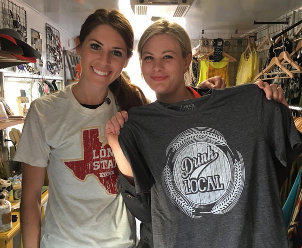 Drink Local- Handmade T-Shirt