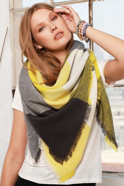 The Modern Color Block Scarf