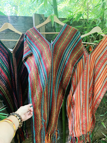 Handwoven Hill Tribe - Pink And Silver