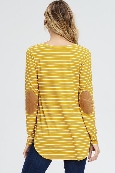 Stripes & Patches - Mustard