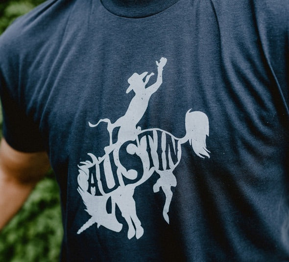 The Austin Bronco Unicorn Tee