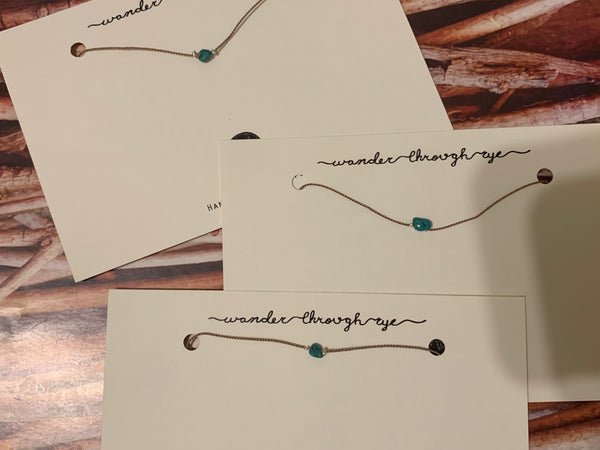 Tiny Silk Necklaces - Made In Rye