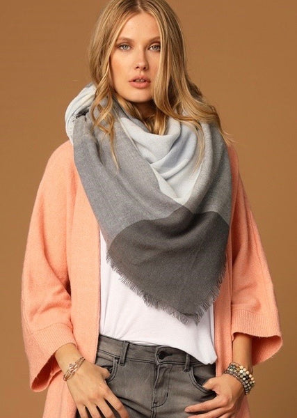 The Modern Color Block Scarf