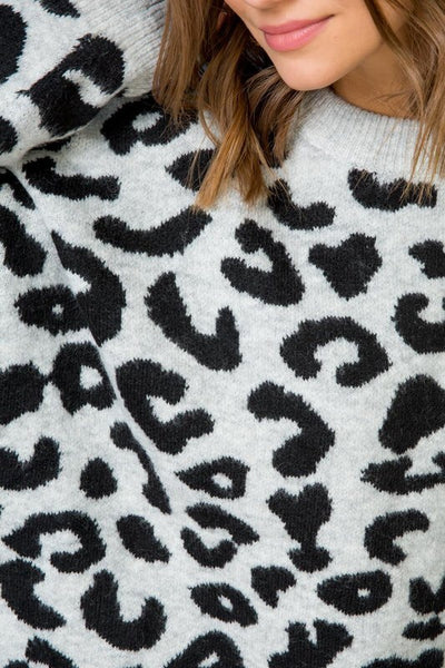 Leopard Print Sweater