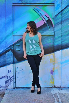 Dog Adoption Option Tank - Green