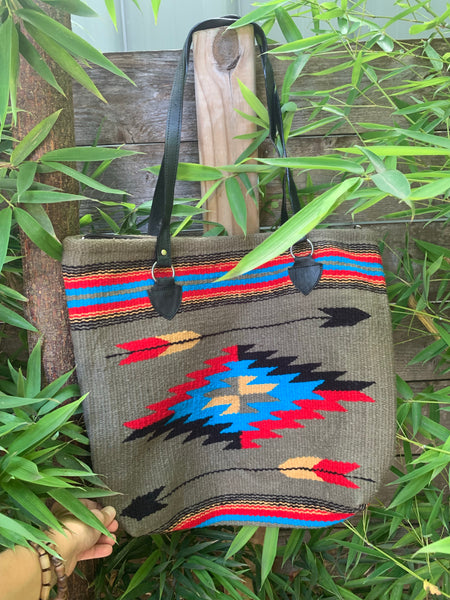 Colorful Aztec Tote