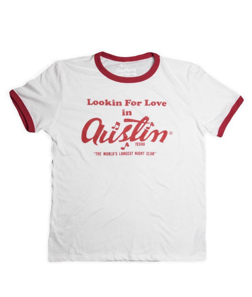 Austin- Ringer Tee- Looking for love 🎶