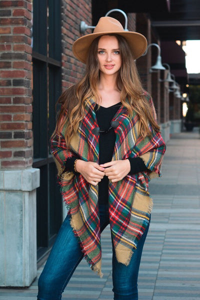 Plaid Scarf Wrap!