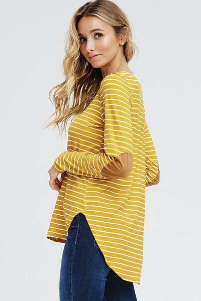 Stripes & Patches - Mustard