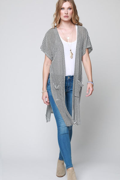 Open Kimono || Stripes