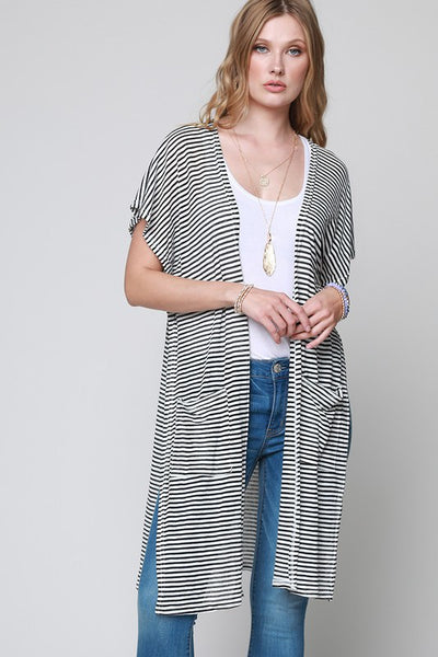 Open Kimono || Stripes