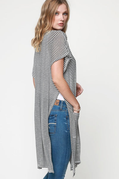 Open Kimono || Stripes